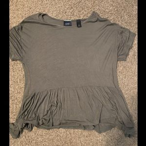 The Buckle Daytrip olive green shirt - size S